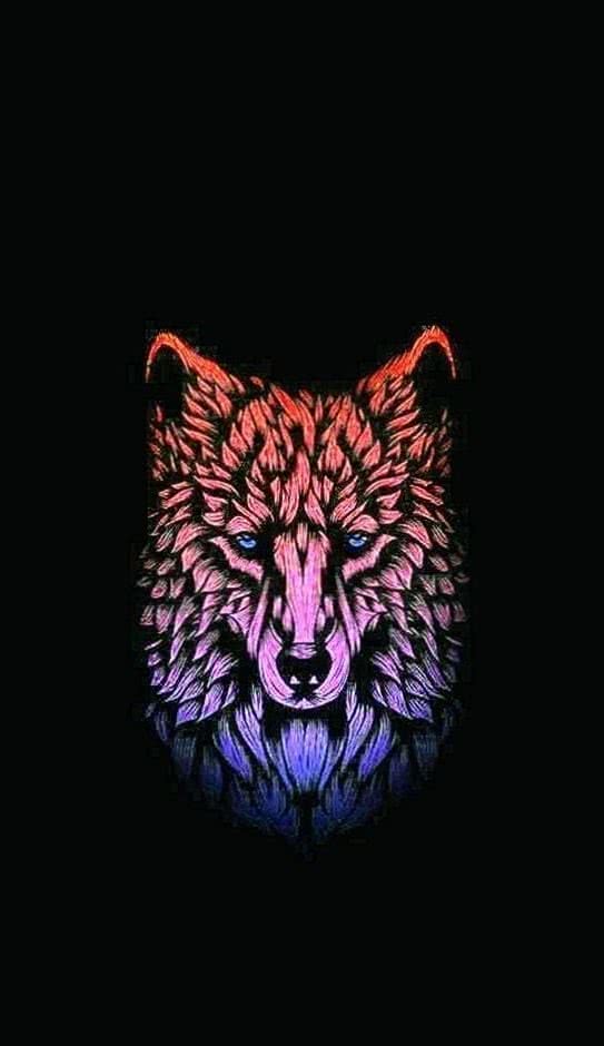 Wolf Wallpaper Oled Image 1