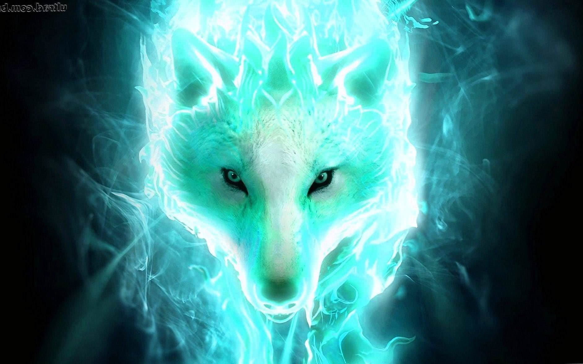 Cool Neon Wolf Wallpapers