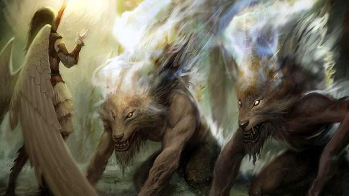 Magic Werewolf Wallpaper Image 1