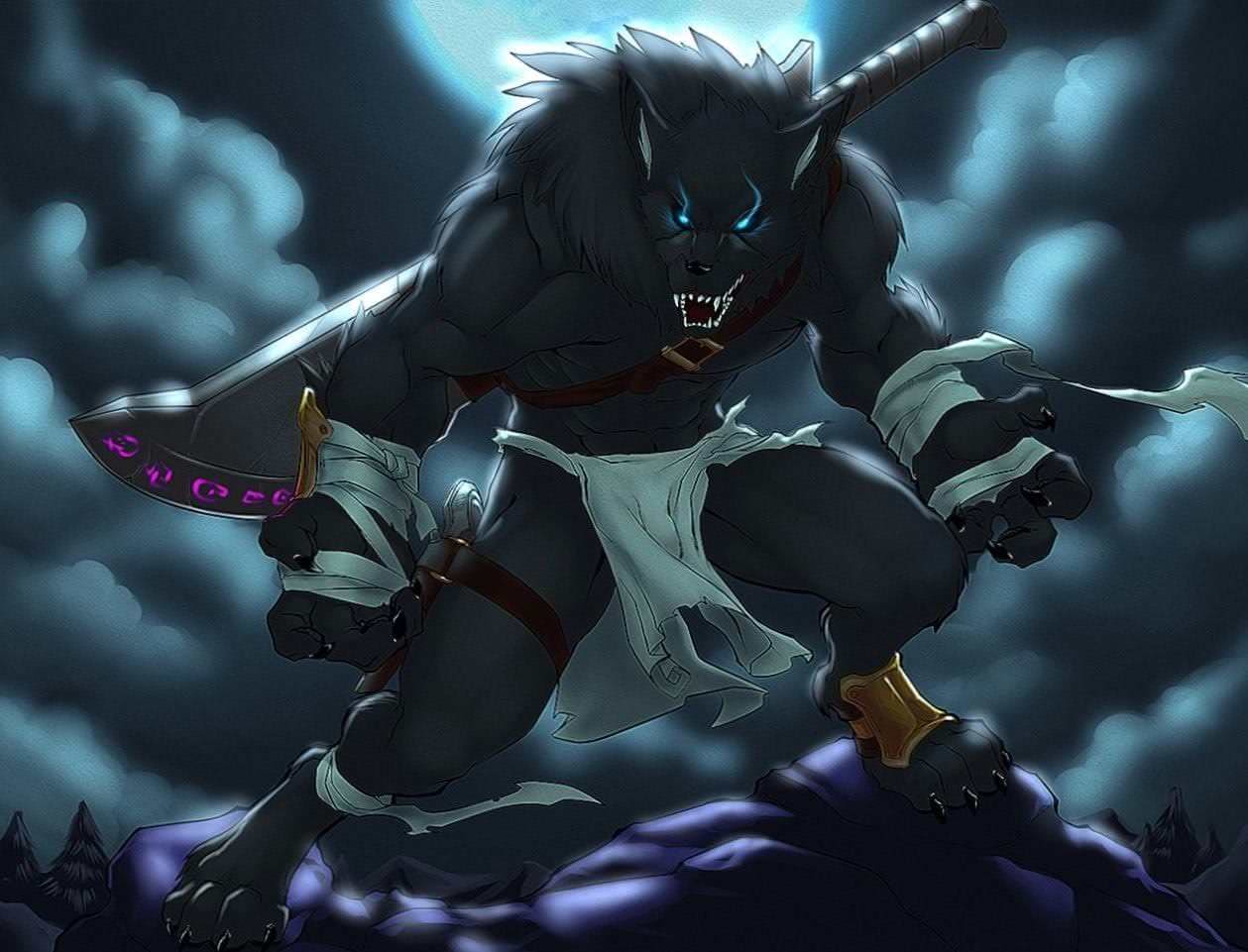 Werewolf Anime Wallpapers