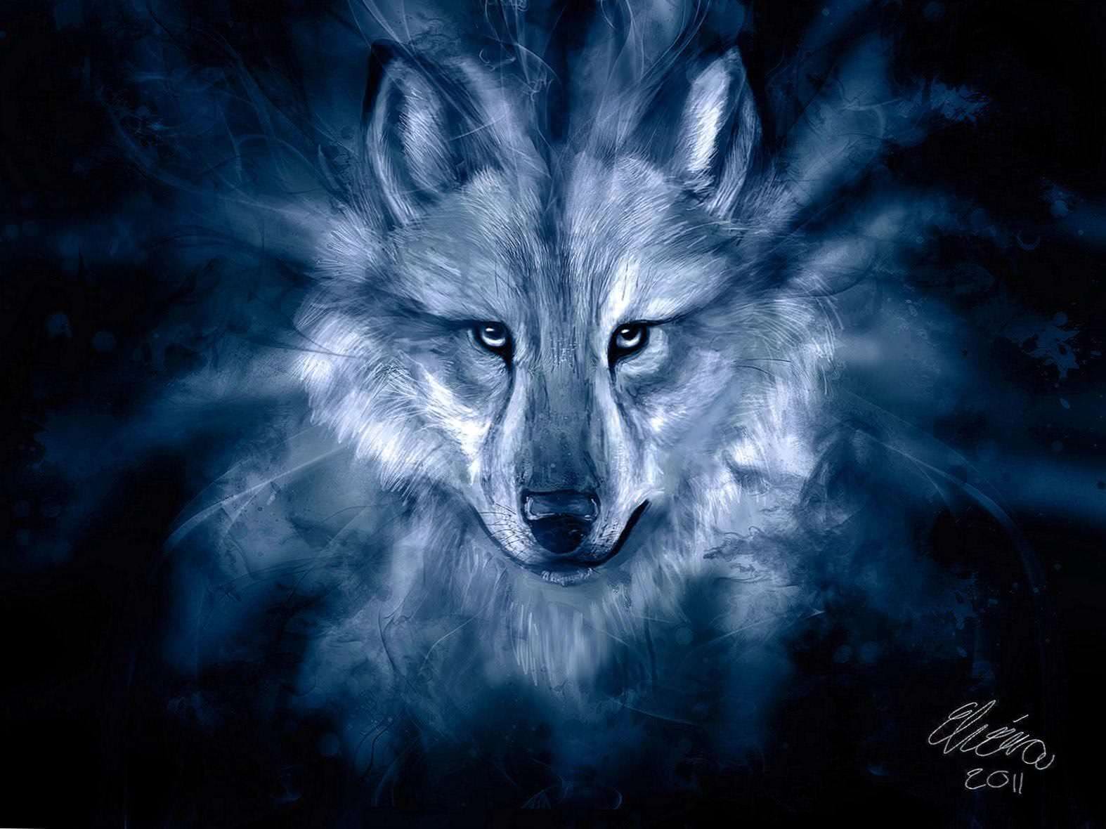 Ghost Wolf HD Wallpaper Image 1