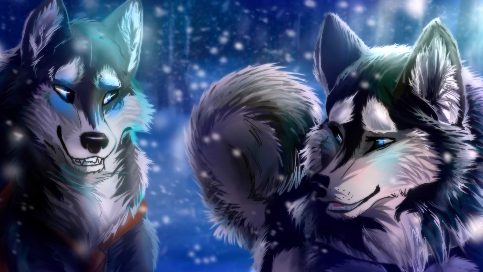 Cute Anime Wolf Wallpapers