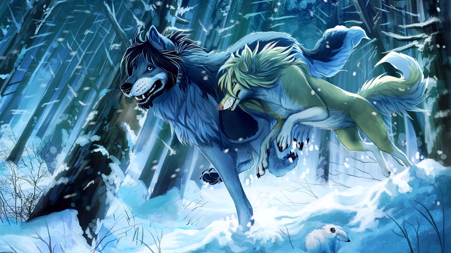 Cute Anime Wolf Wallpaper Image 12