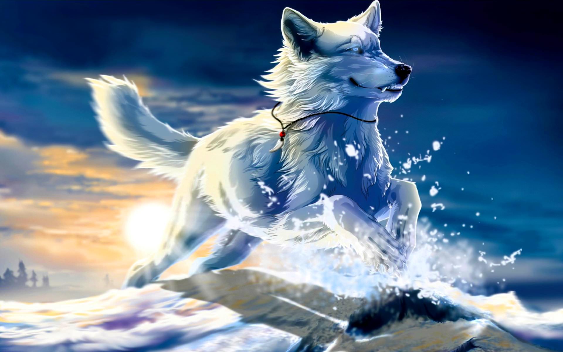 Cute Anime Wolf Wallpaper Image 4