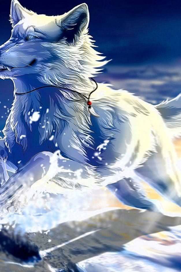 Home Screen Wallpaper Wolf Image 1