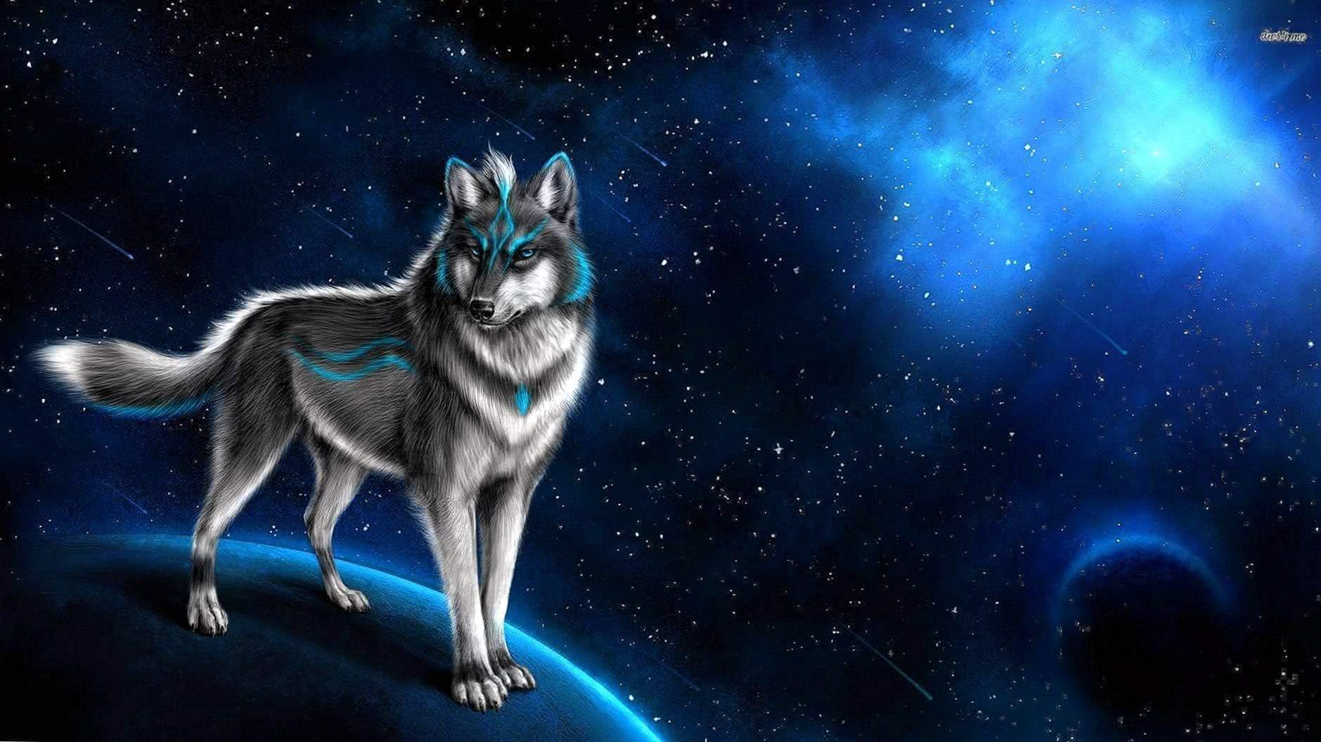 Fantasy Wolf Desktop Wallpapers
