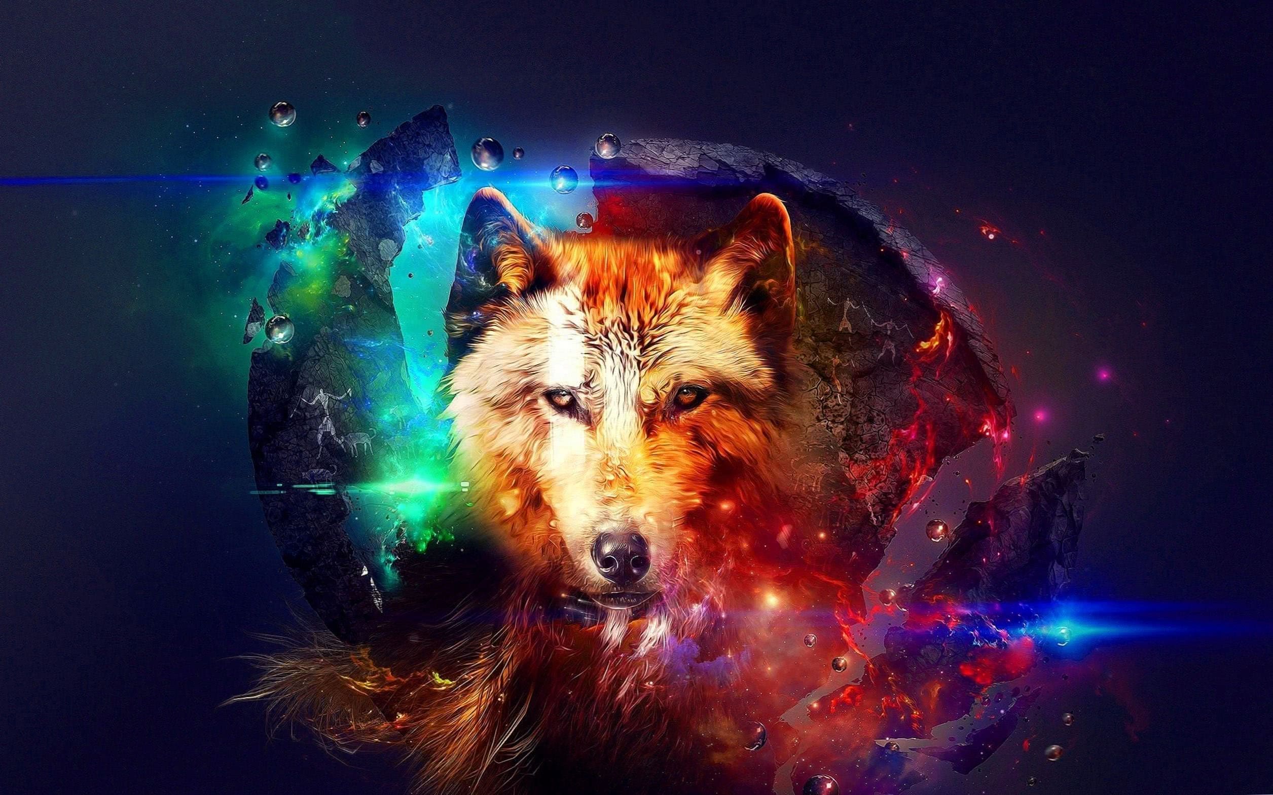 Best Galaxy Wolf Wallpapers