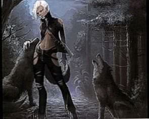 Girl Werewolf Wallpaper Image 1