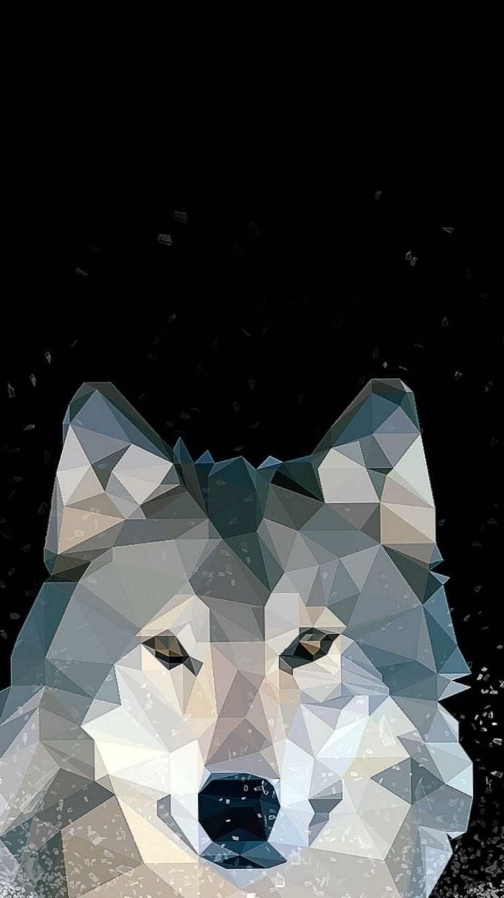 Wolf wallpaper for iPhone 5S