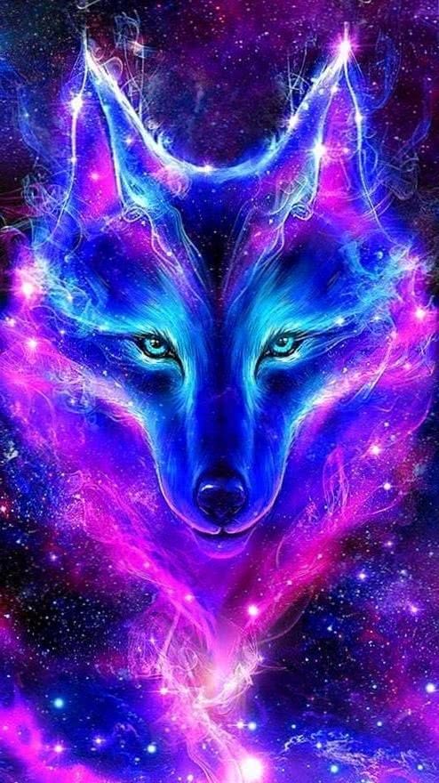 Galaxy Wolf Live Wallpapers