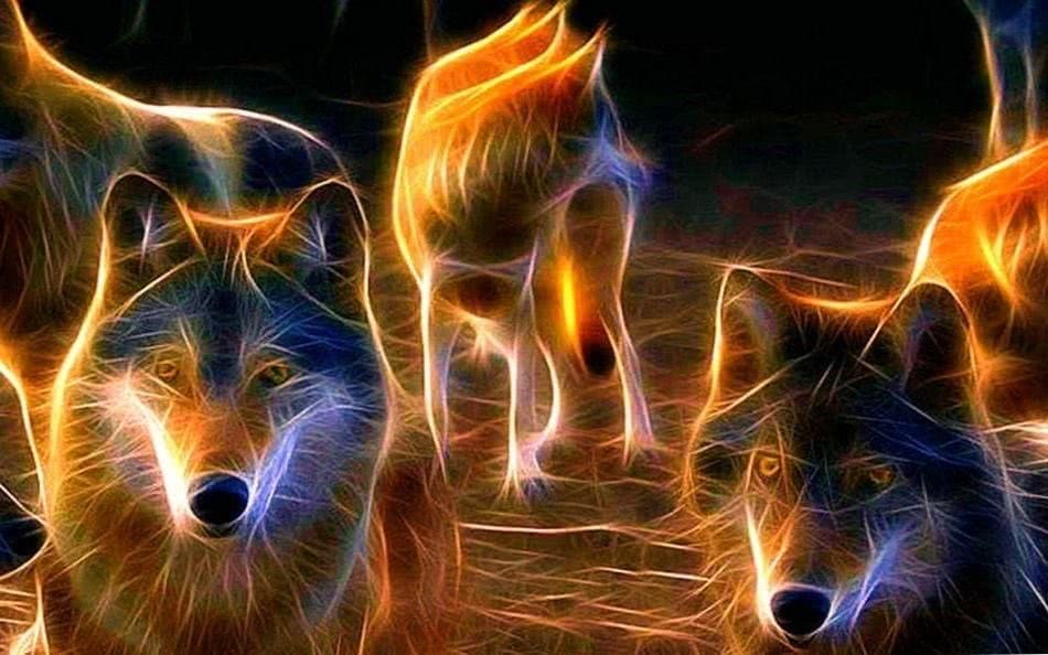 Wolf Wallpapers 3840×1200