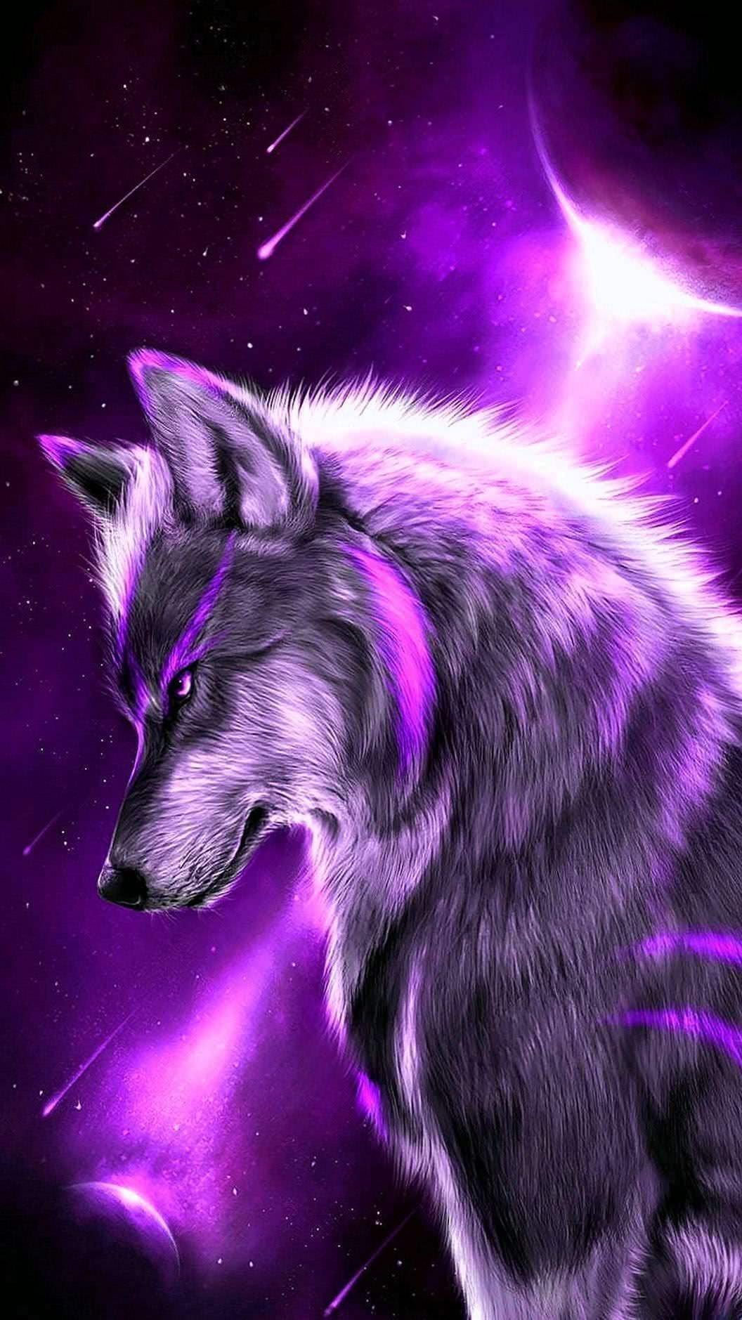 Animated Wolf Logo Wallpapers