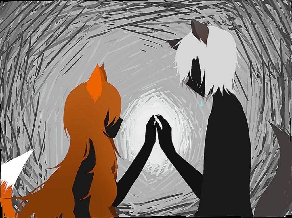 Anime Wolf And Fox Wallpapers