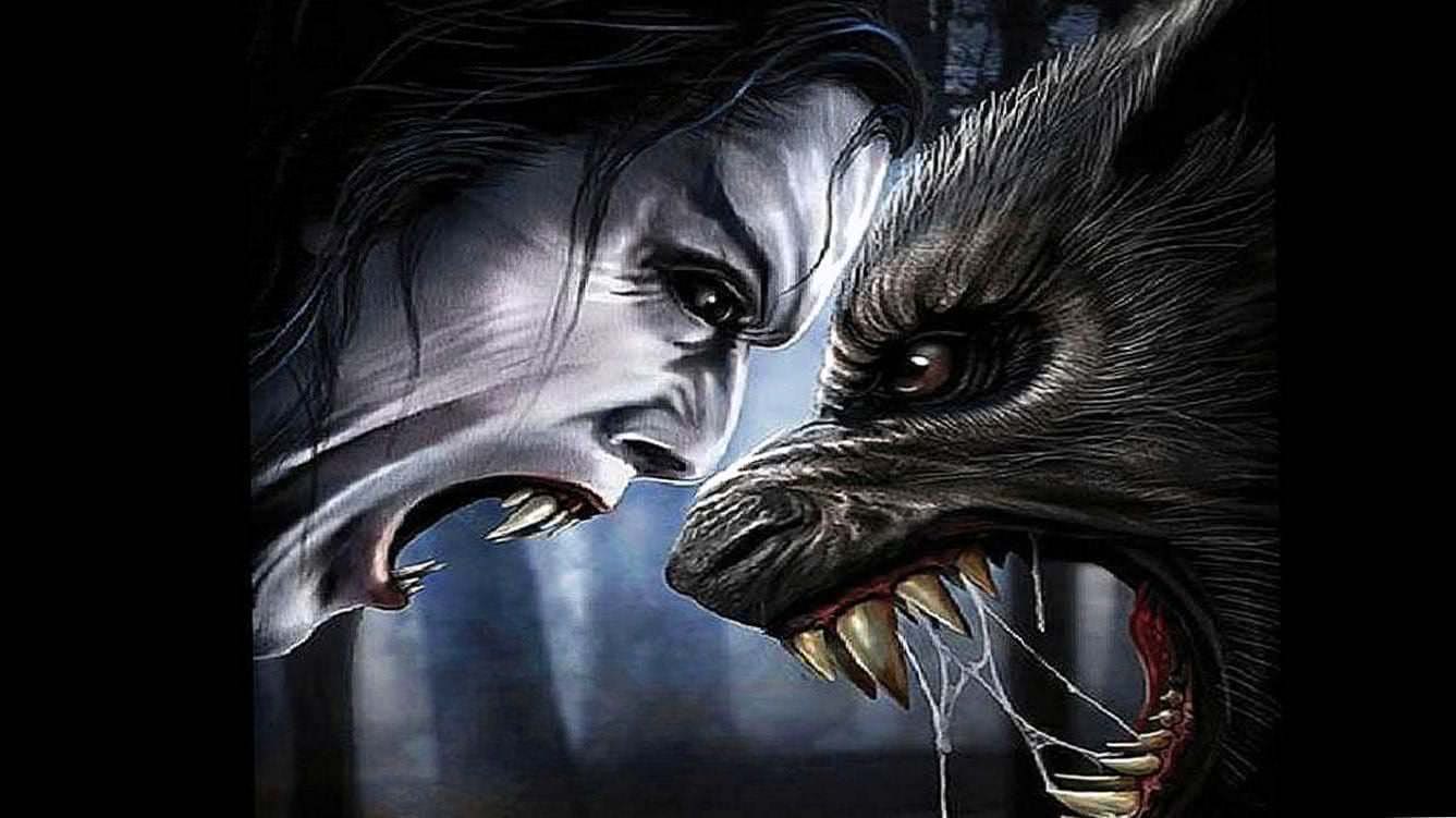 Vampire Vs Wolf Wallpaper Image 1