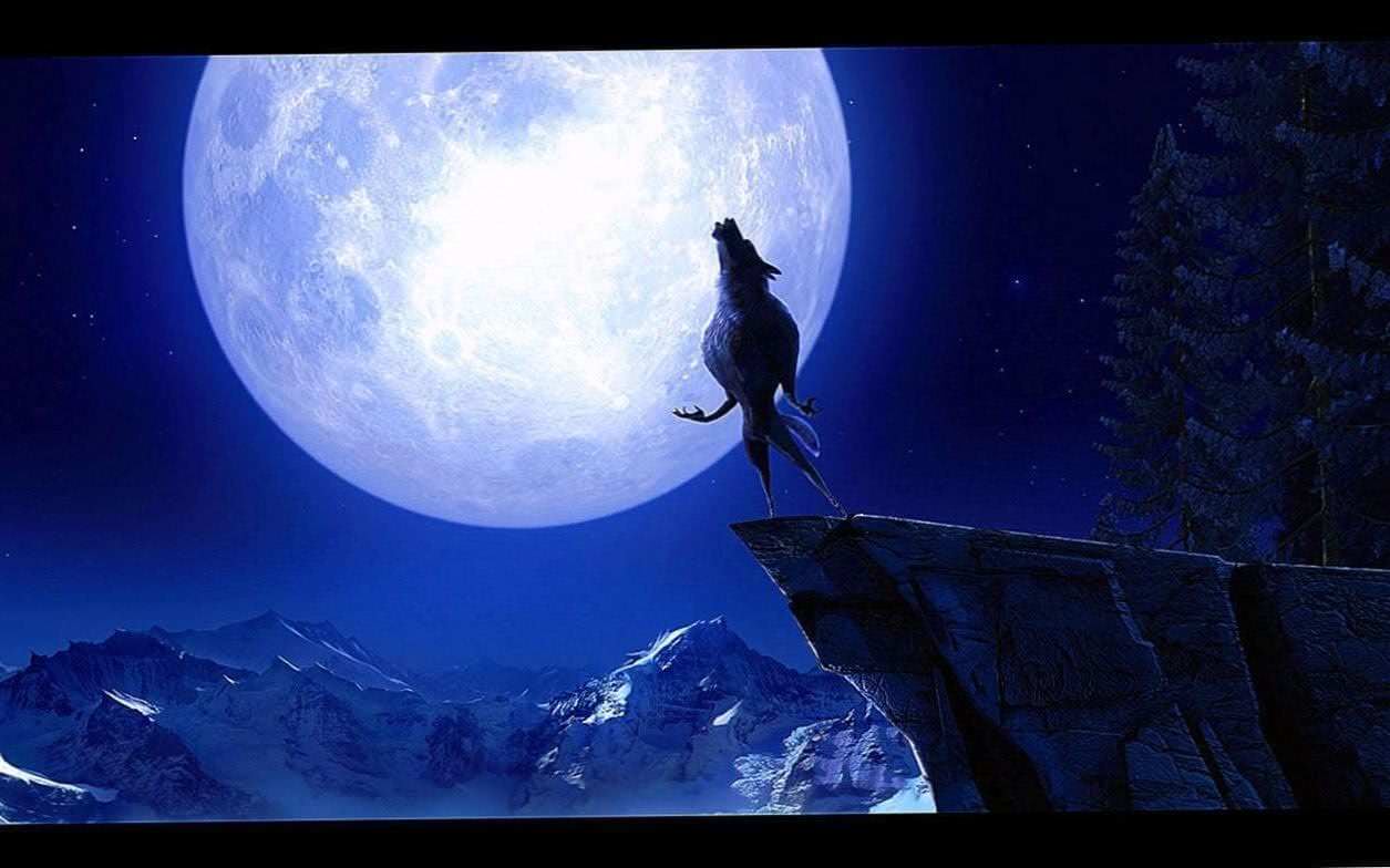 Werewolf Moon Wallpaper Image 1