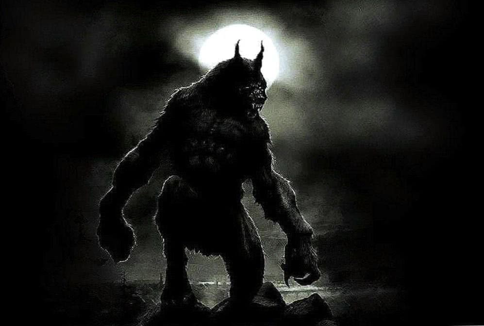 Black Werewolf HD Wallpaper Image 1