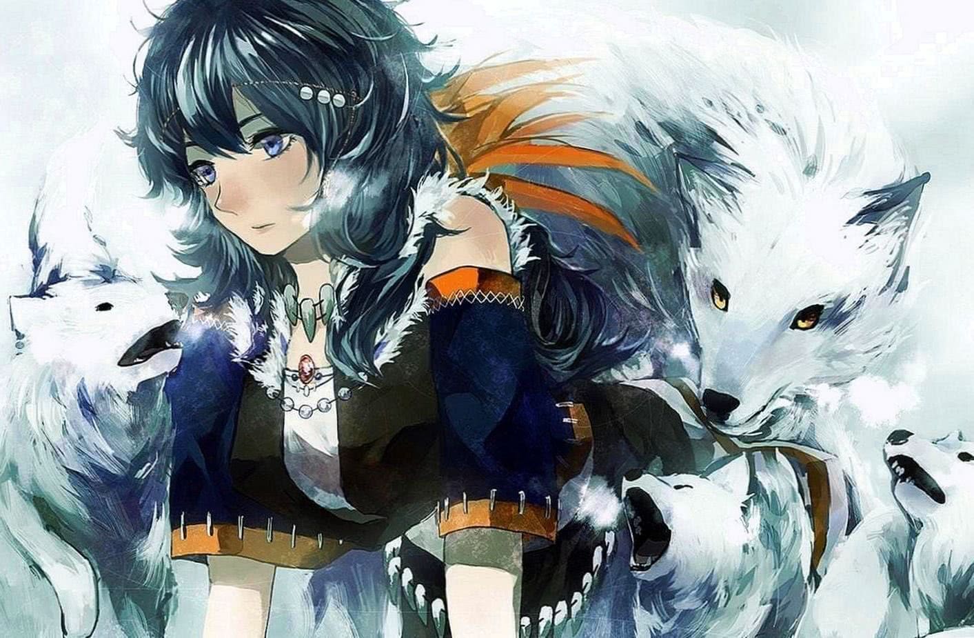 Wolf Anime Girl Wallpapers