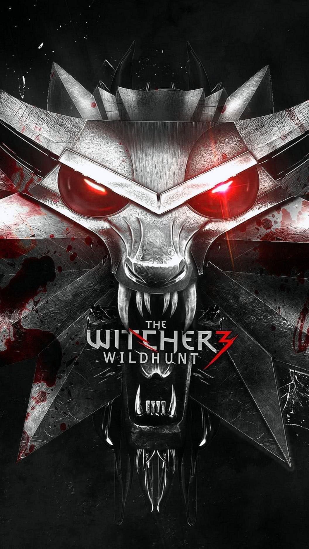 the witcher 3 wolf medallion wallpaper background image 5