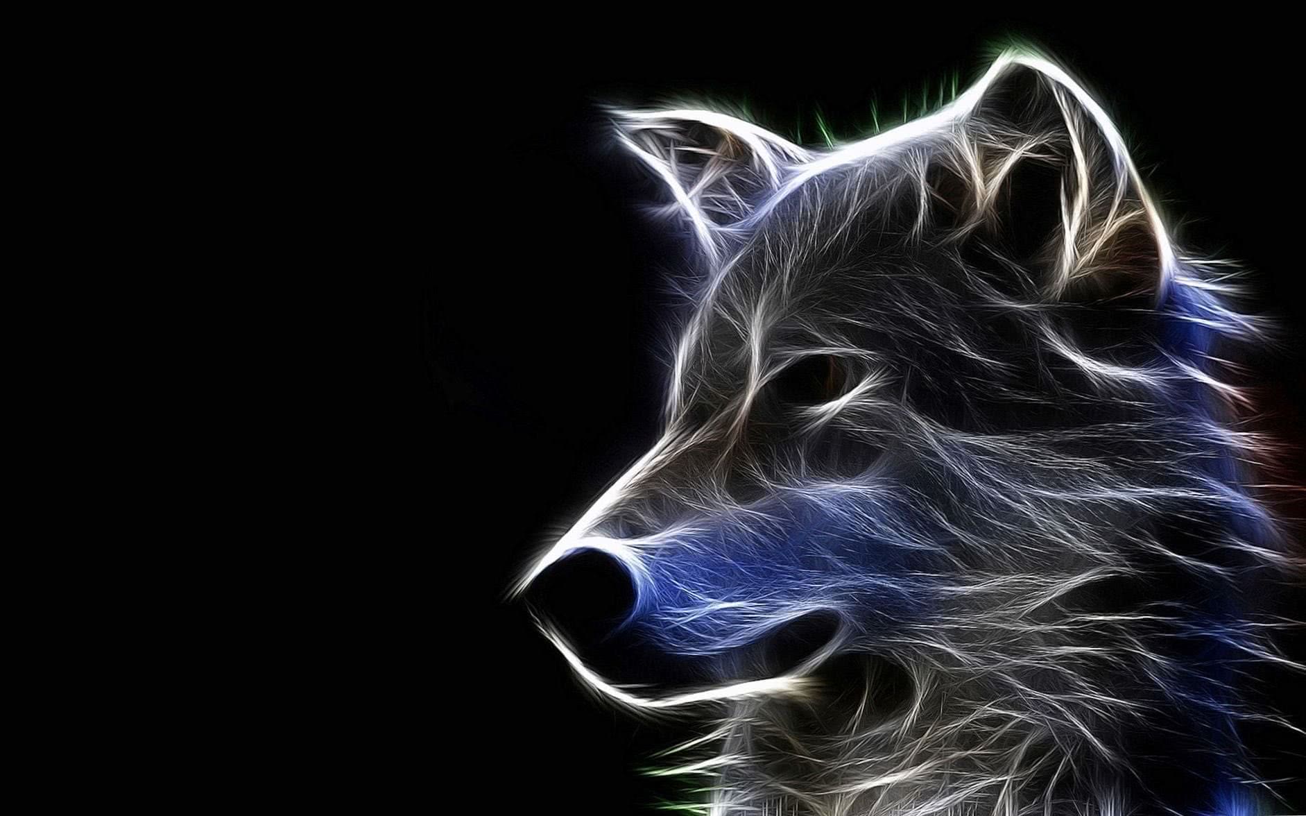 Best 3D Wolf Wallpaper Image 1