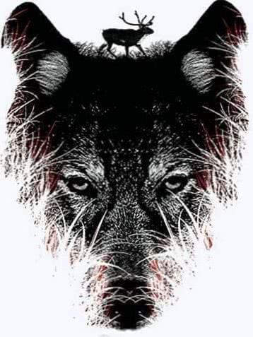 Wolf Painting HD Wallpapers